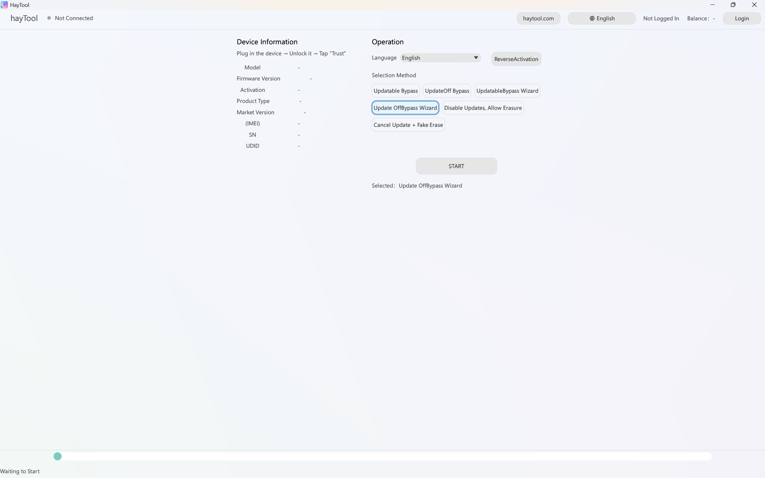 Non-updatable Bypass + Skip Setup