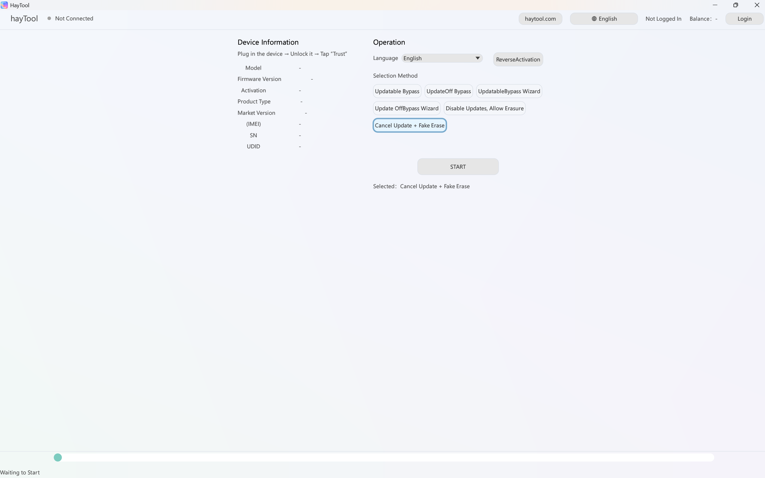 Unblock Updates + Unblock Erase
